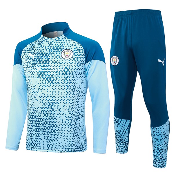 Sudadera De Training Manchester City 2024 Azul 2